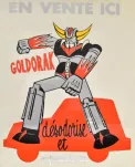 sticker deodorant goldorak