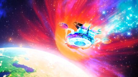 Arrivée sur la Terre.