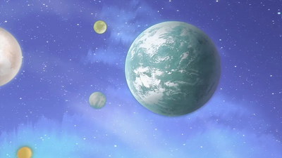 Euphor dans l'Espace.
