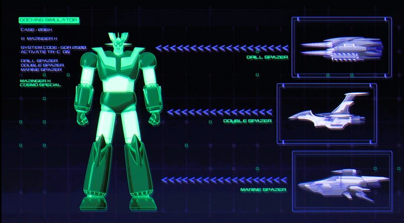 Fichier:MazingerX3Spazers.png