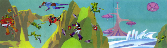 goldorak attaque