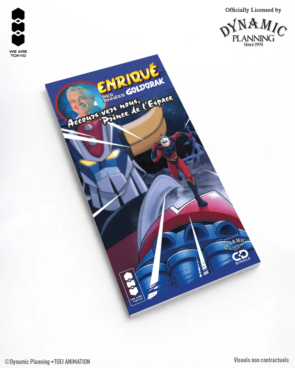 Goldorak Enrique Accours vers Nous MINICD3 01