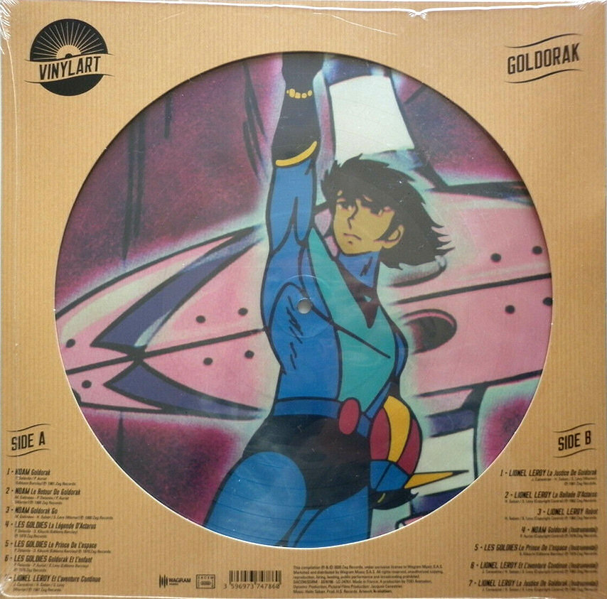 vinylart grendizer pochette faceb