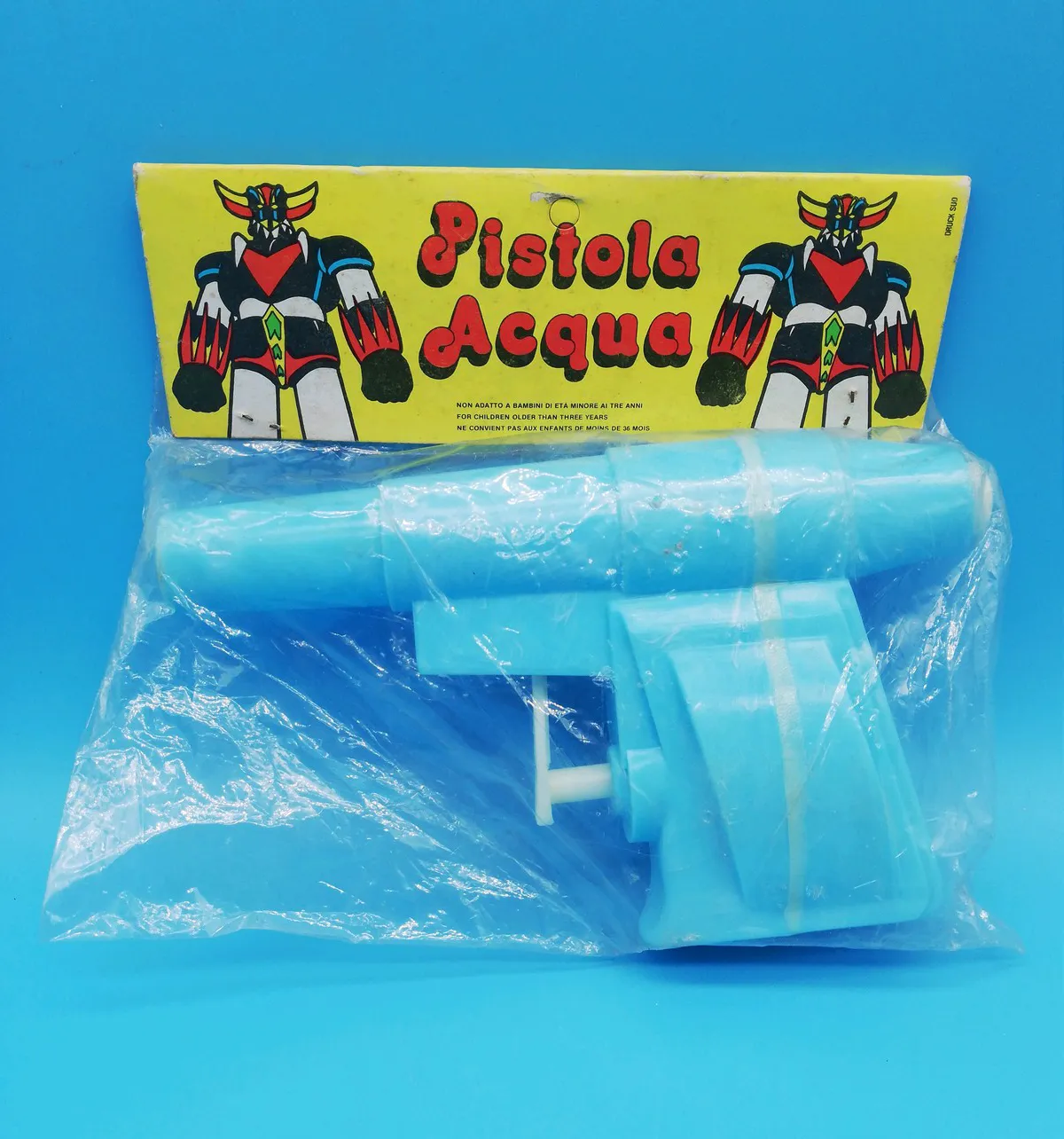pistolet eau pistola aqua goldorak goldrake bleu 02