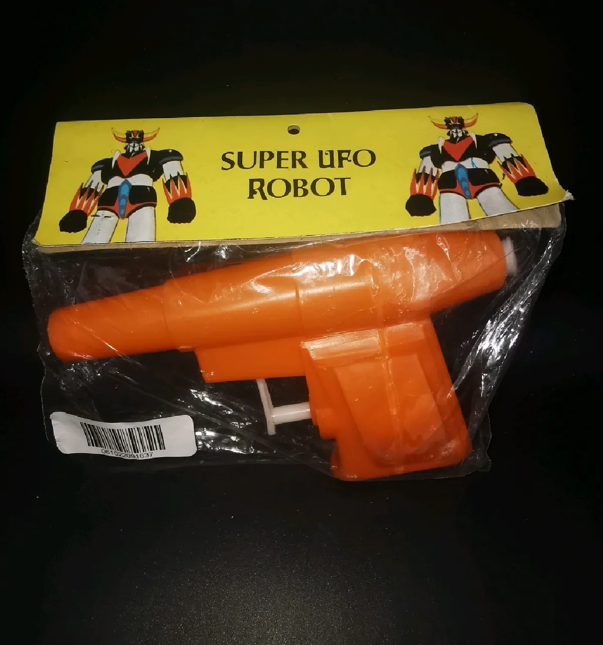 pistolet eau pistola aqua goldorak goldrake orange 02