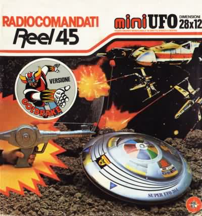 radiocommande goldorak boite face