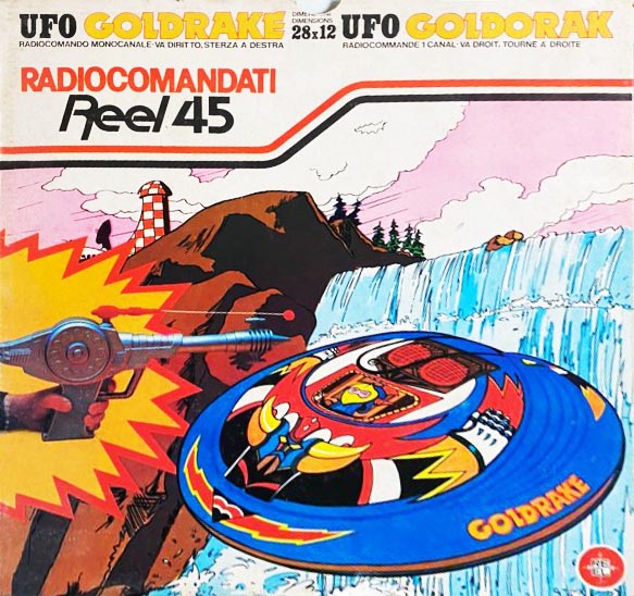 radiocommande goldorak face avant