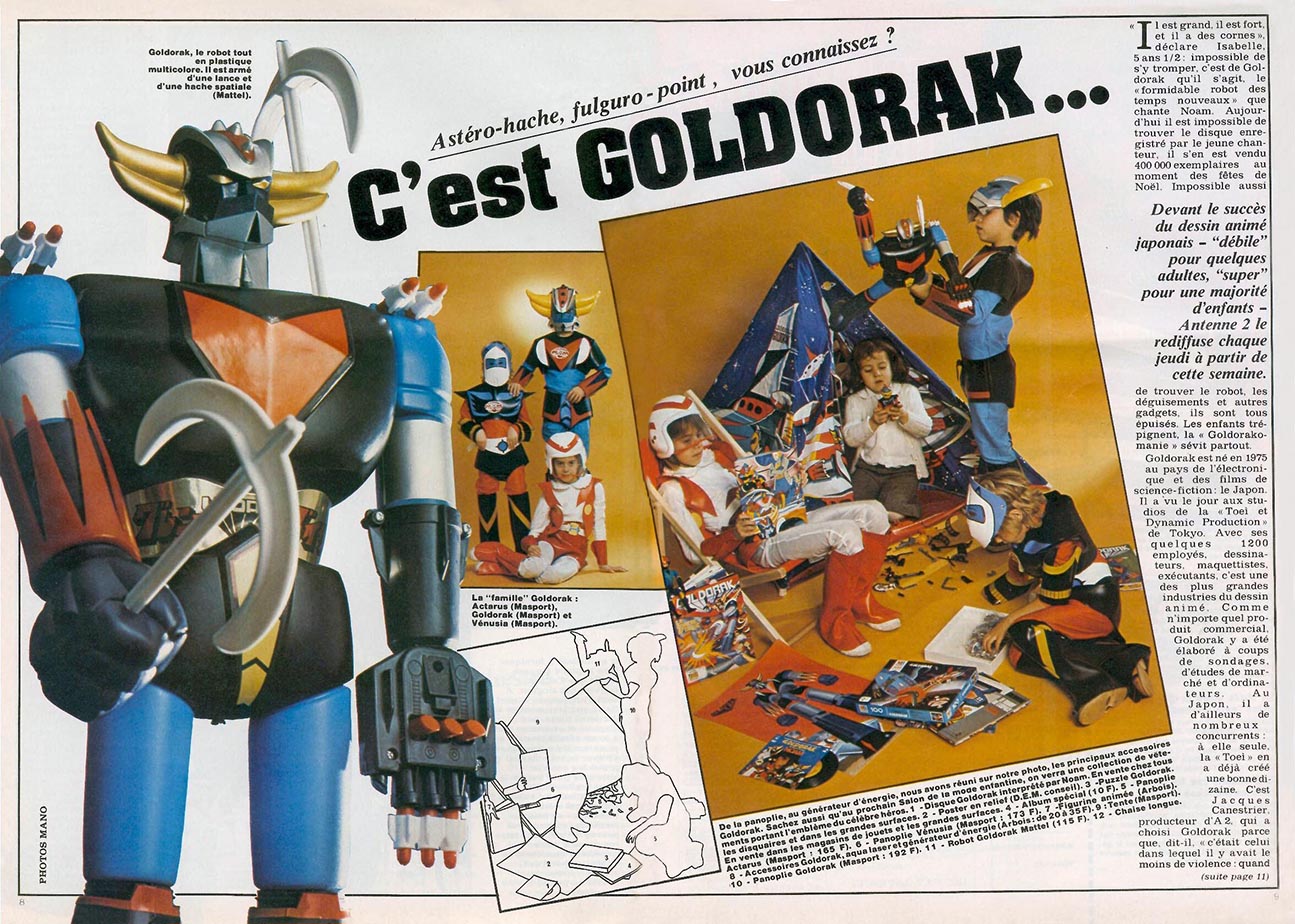 telestar goldorak 1