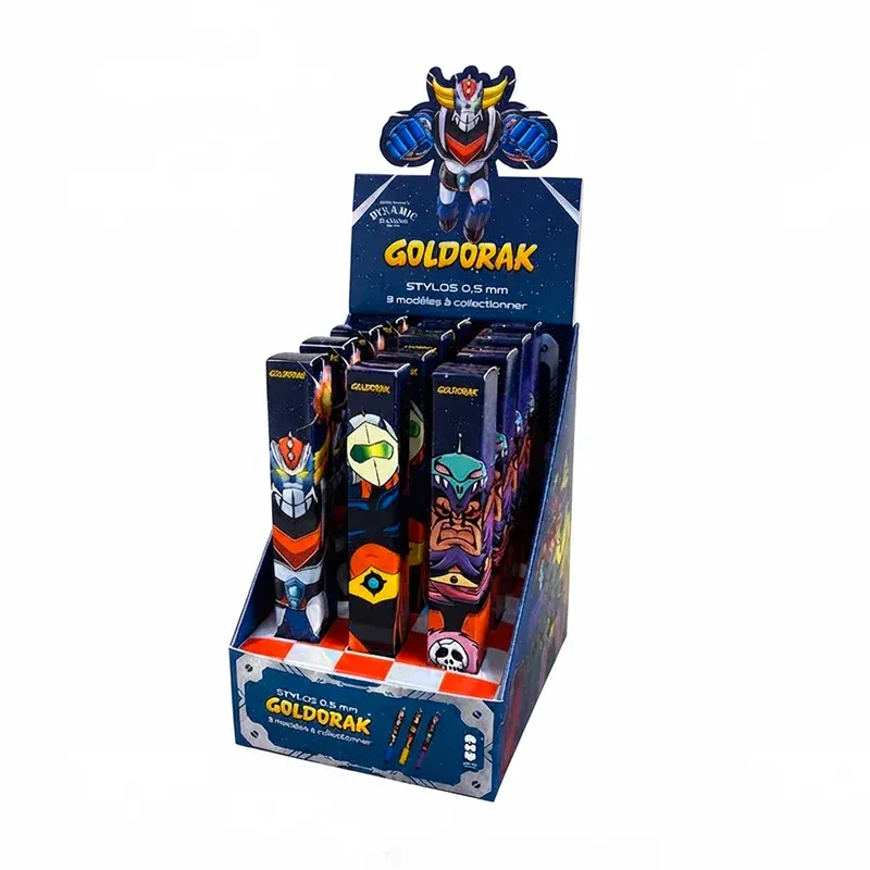 WeAreTokyo Stylos Goldorak presentoir