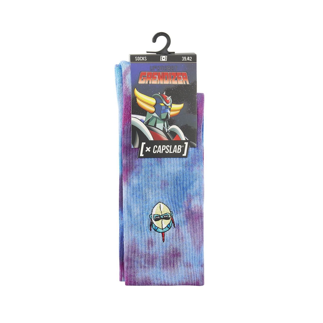 chaussettes capslab tie and dye goldorak act2 3