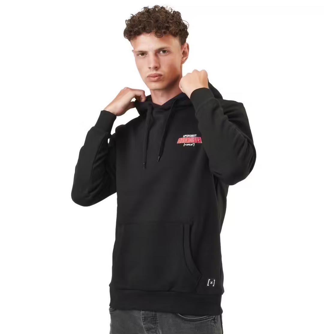 Capslab Sweat grendizer noir 3