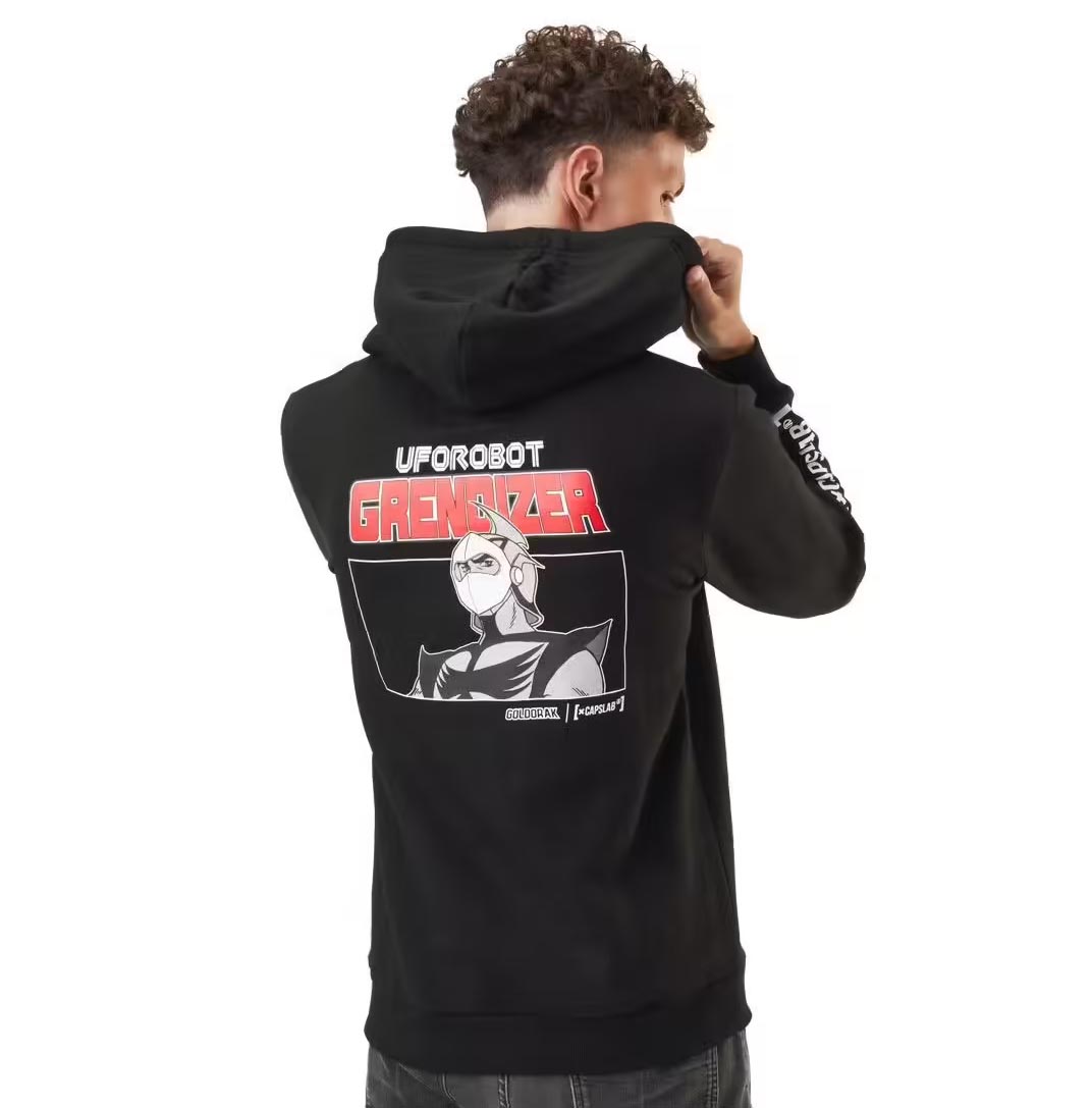 Capslab Sweat grendizer noir 4
