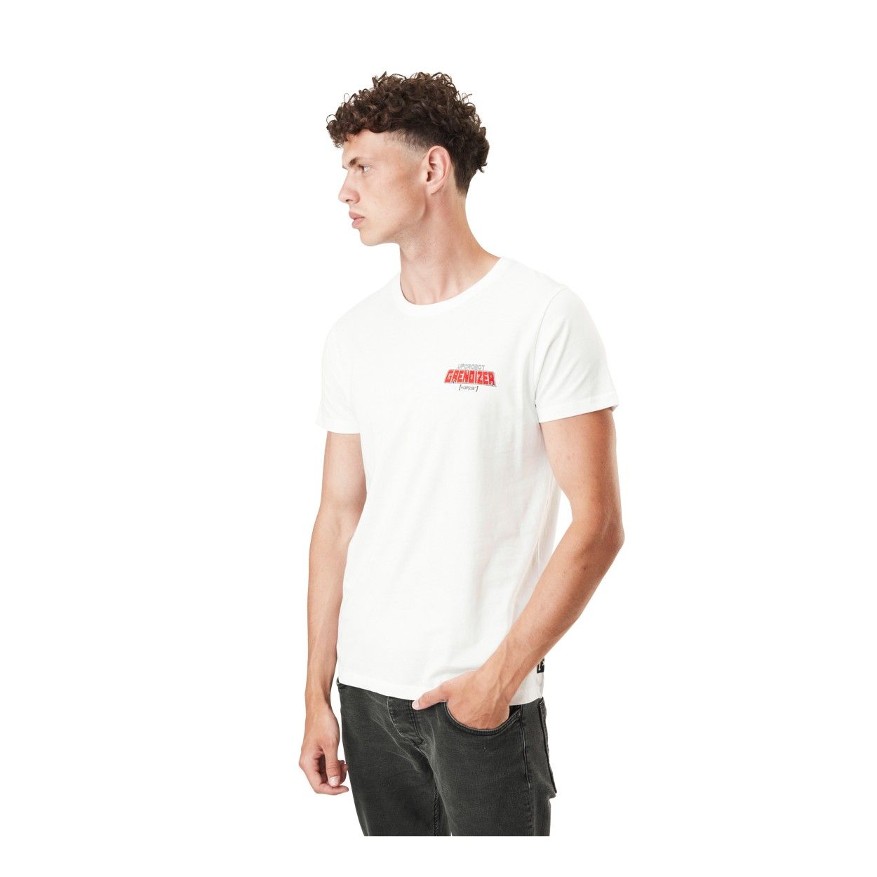 capslab tshirt blanc grendizer 