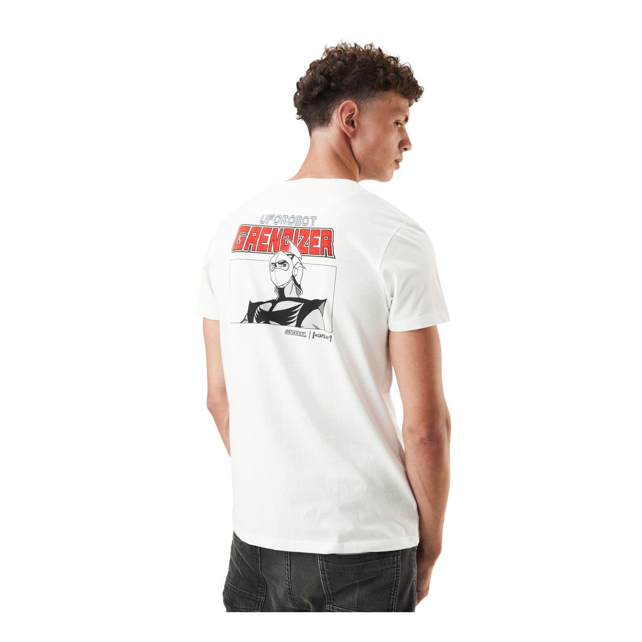 capslab tshirt blanc grendizer 1
