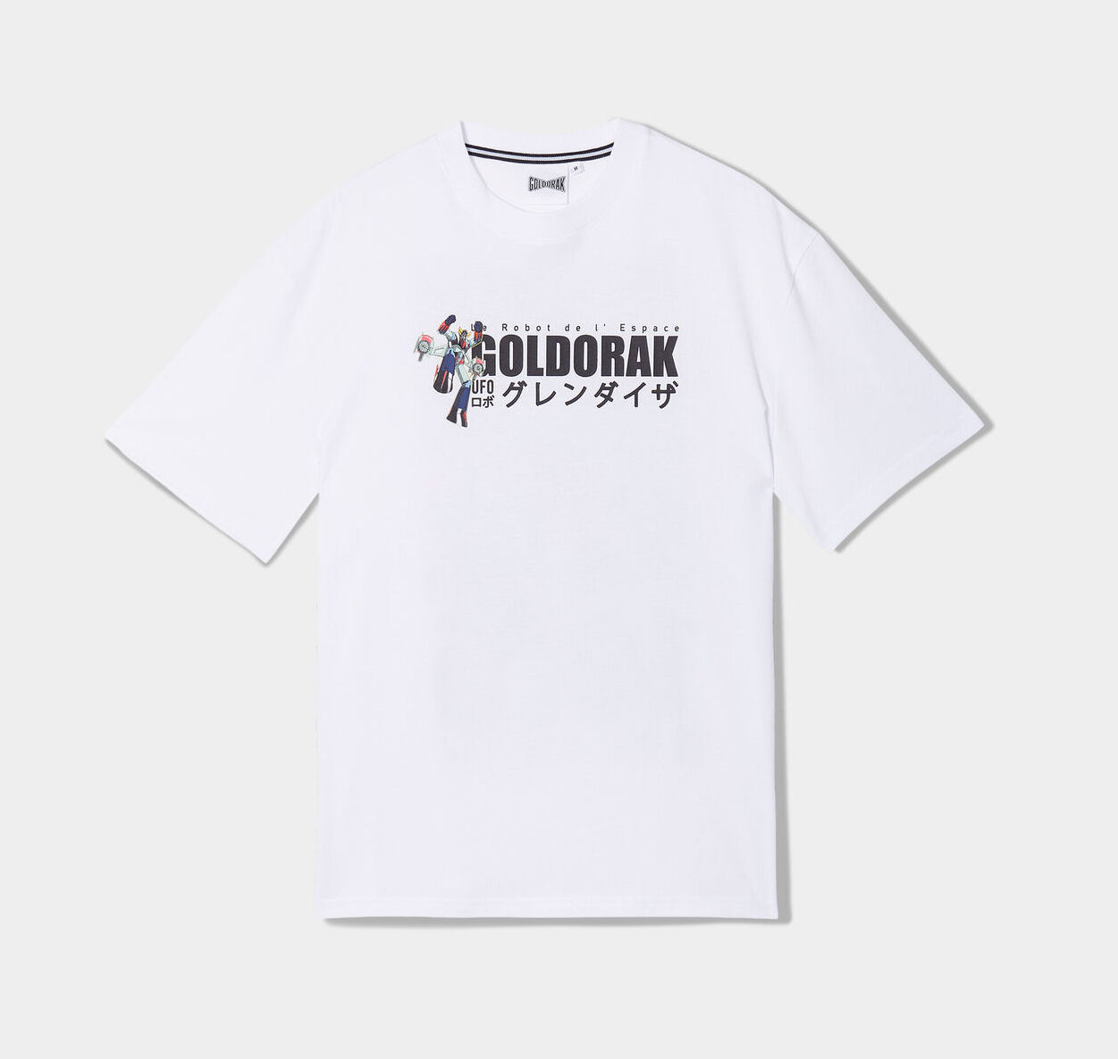 goldorak t shirt blanc 02