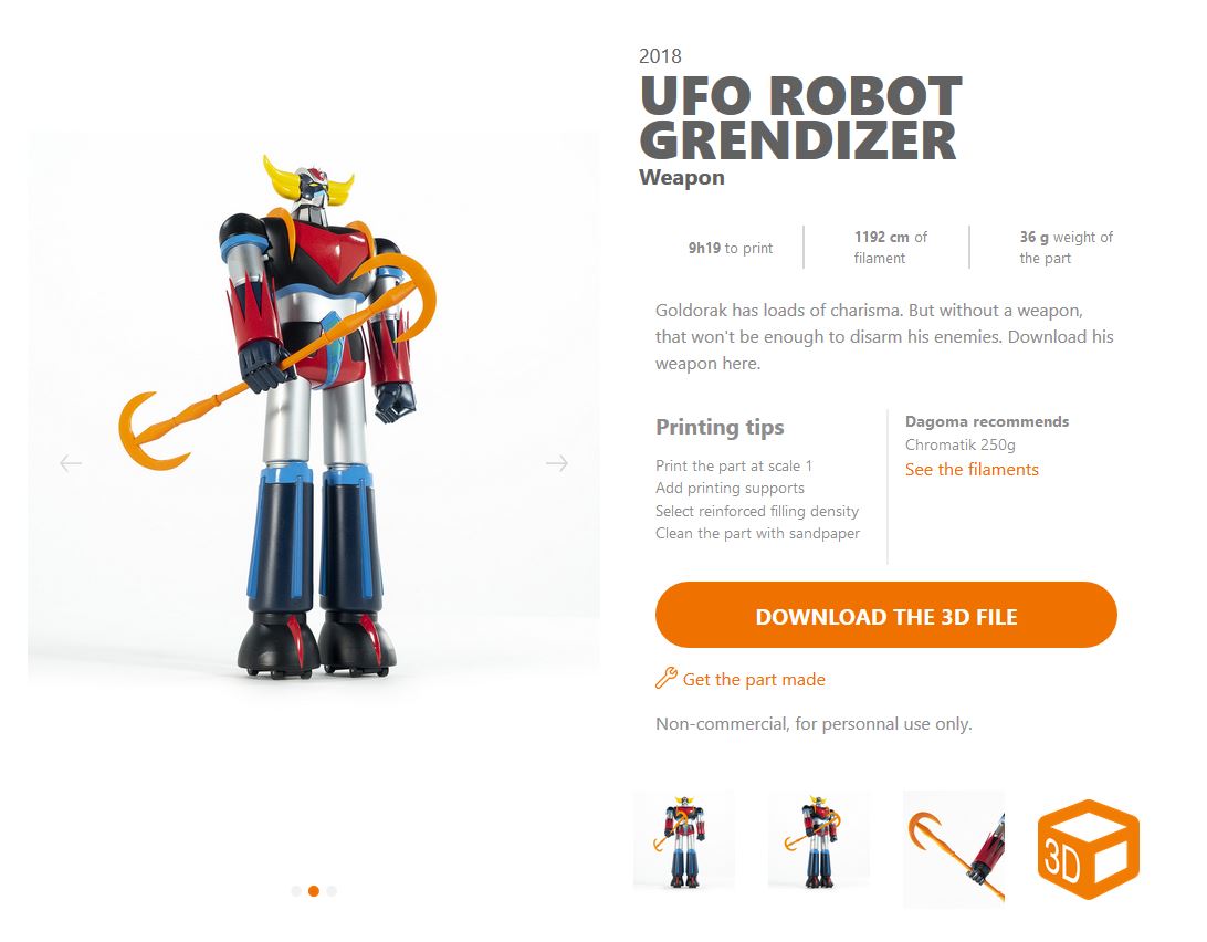 toys rescue - grendizer