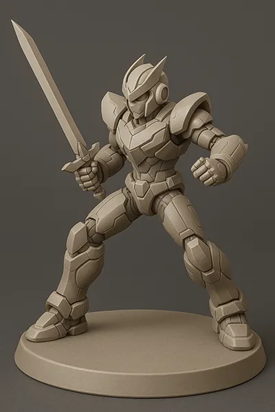 Guerrier robot futuriste en stance de combat copie.webp