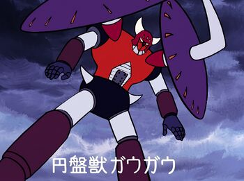Golgoth 42 en mode robot.