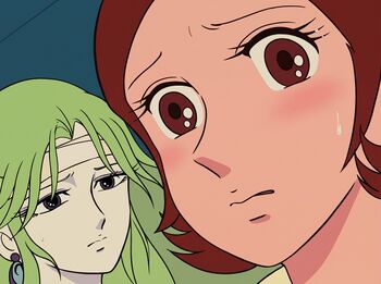 Aphélie perçoit l'amour de Vénusia pour Actarus.