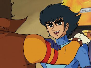 Alcor finit par se rallier à l'avis d'Actarus.