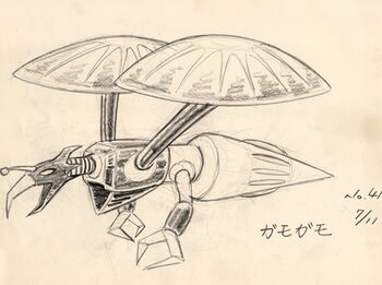 Croquis préparatoire de Golgoth 41.