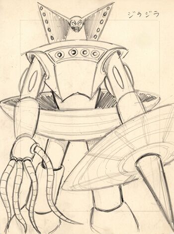 Croquis préparatoire.