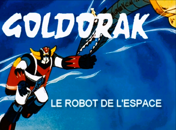 L'écran-titre unique des épisodes en VF.
